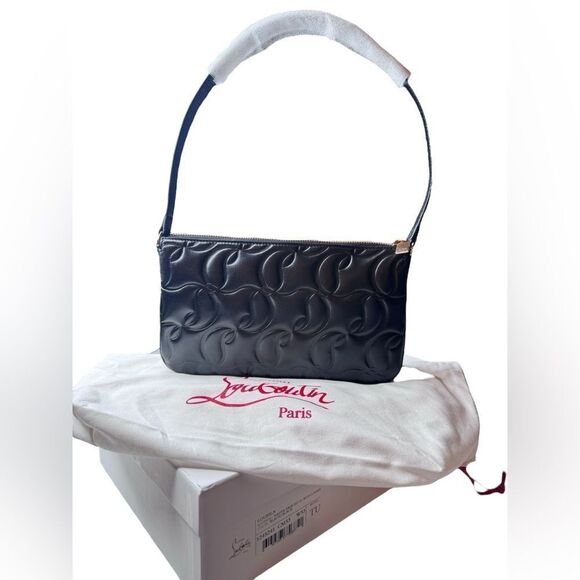 NWT Christian Louboutin Embossed Loubila Bag - Picture 2 of 10